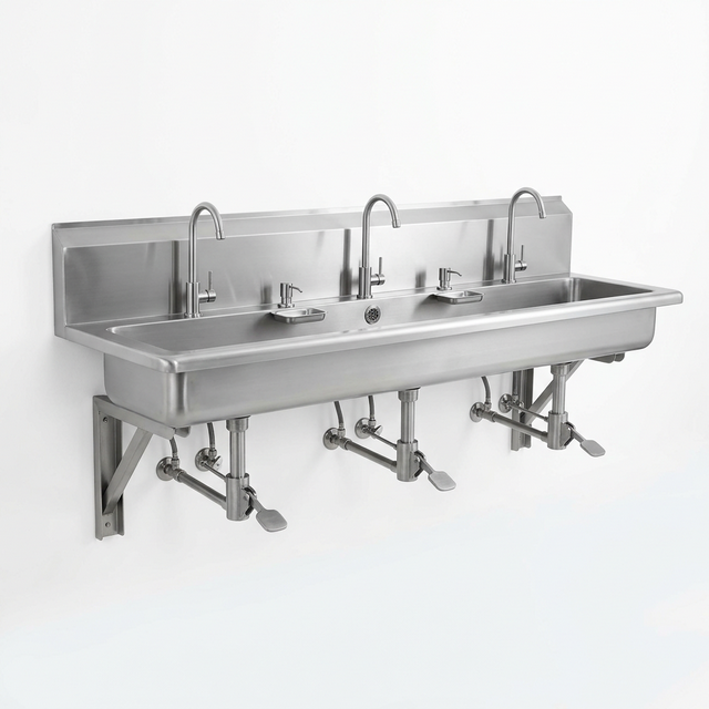 Lavamanos Múltiple 3 Puestos