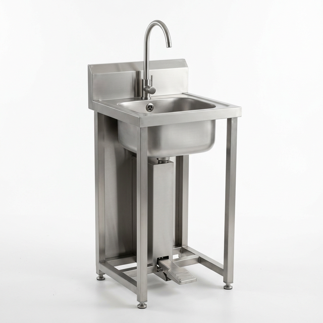 Lavamanos Pedal Inox